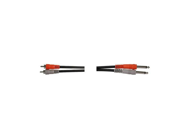 Hosa CPR201 dual cable j/ph 1 m